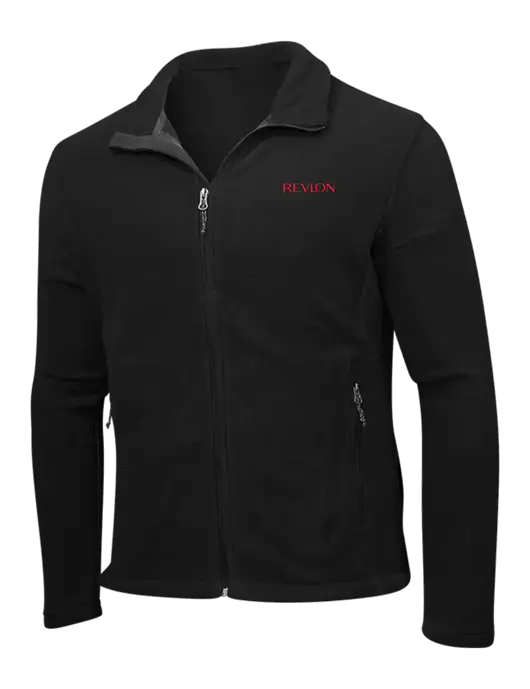 Black Fleece Jacket w/Revlon Logo
