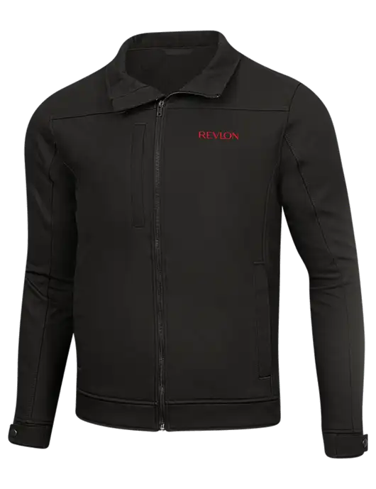 Cornerstone Black Duck Bonded Soft Shell Jacket w/Revlon Logo