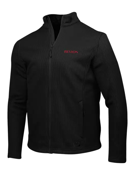 OGIO Blacktop Grit Fleece Jacket w/Revlon Logo