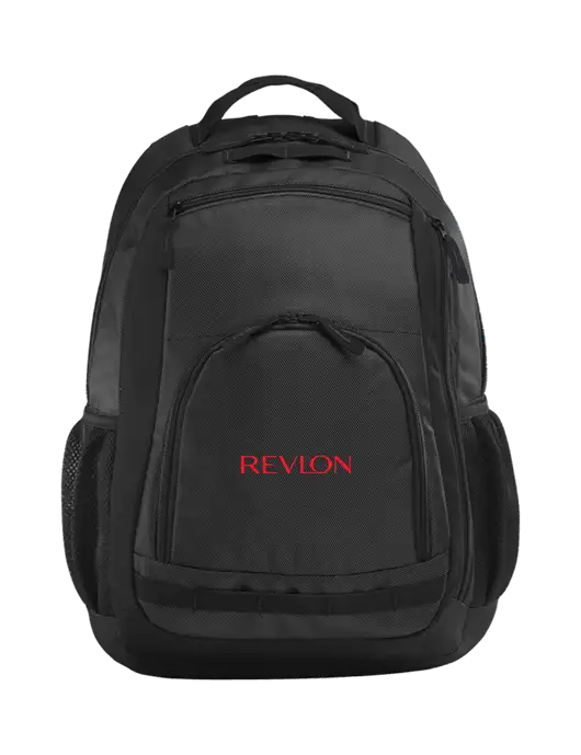Xtreme Dark Grey/Black/Black Backpack w/Revlon Logo