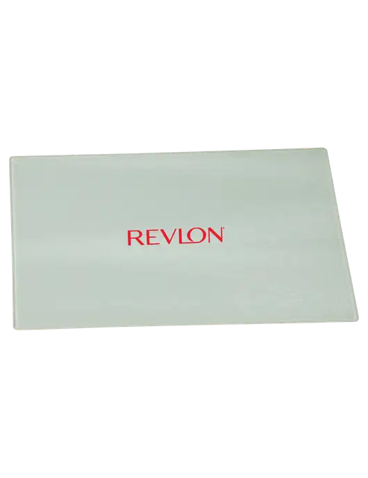Glass Cutting Board, 11 x 8.5  w/Revlon Logo