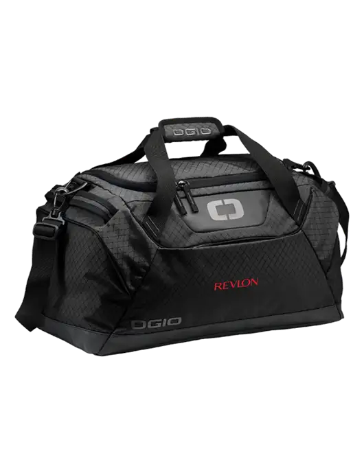 OGIO Black Catalyst Duffle
 w/Revlon Logo