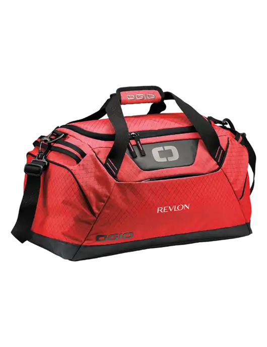 OGIO Red Catalyst Duffle
 w/Revlon Logo